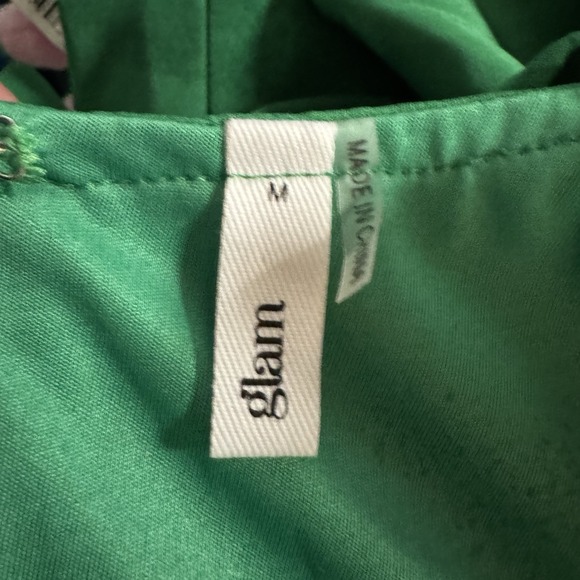 GLAM Los Angeles Solid Minidress‎ Size Medium M - Picture 4 of 6